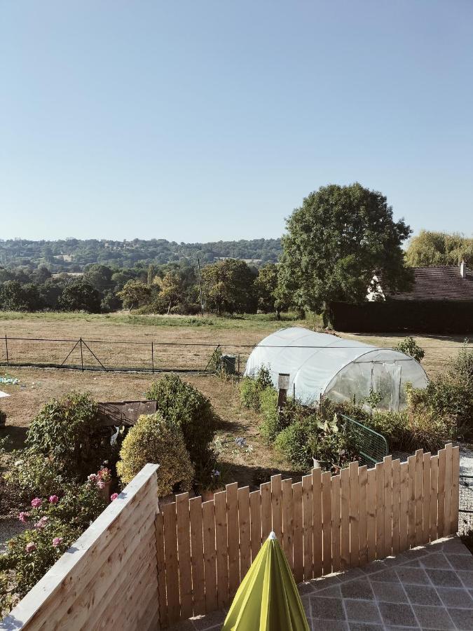 A Deux Pas De Cabourg ,Avec Une Belle Vue Sur La Campagne Normande.A Grangues Exterior foto